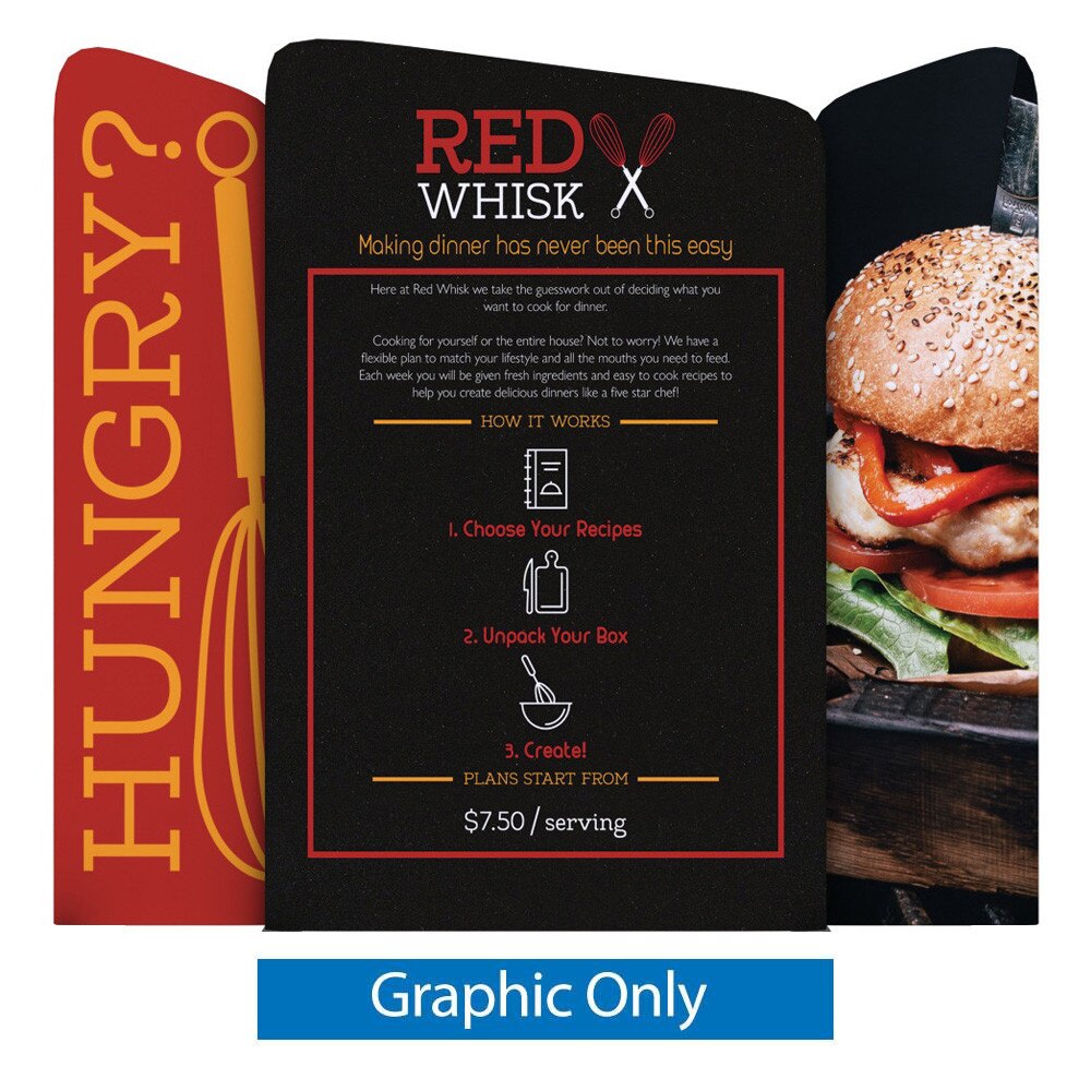 EZ Tube® Connect 10 ft. Kit A — Single Sided Graphic Only